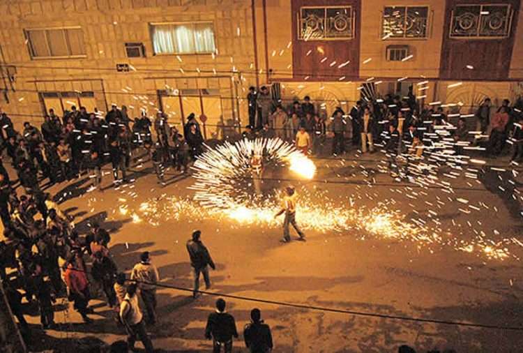 سکویی برای گسترش شورش و قیام در سال ۹۸؛ جشن ملی چهارشنبه‌سوری