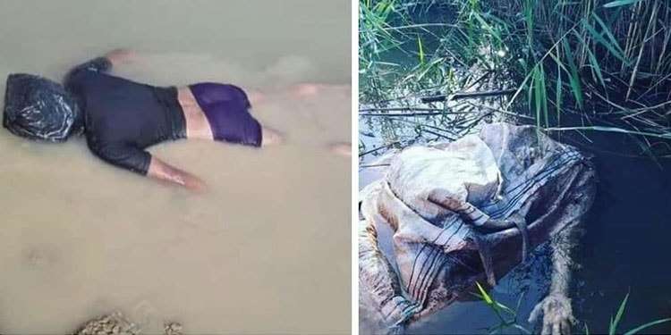 جسد در رود کارون