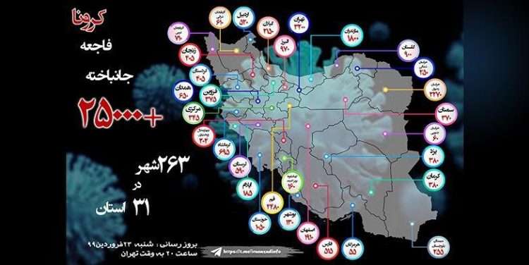 تهران پاشنه آشیل در برابر کرونا!