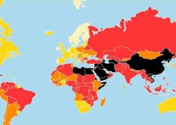 رتبه ایران در آزادی رسانه‌ها ۱۷۴ از ۱۸۰