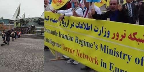 تروریسم ملایان ایران اخبار بلژیک را به خود اختصاص داد!