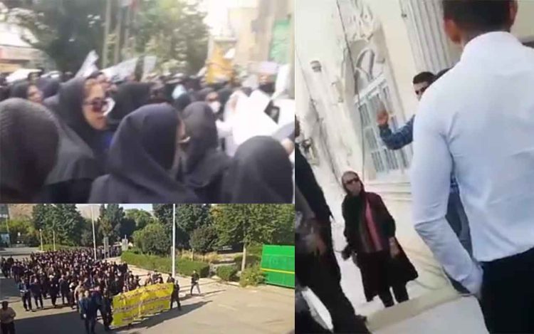 اعتراضات در شهرهای میهن همچنان ادامه دارد