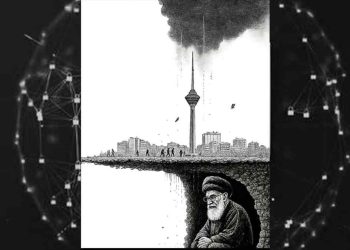خامنه‌ای از دخمه بیرون آمد، بسیجی‌ها مبارک