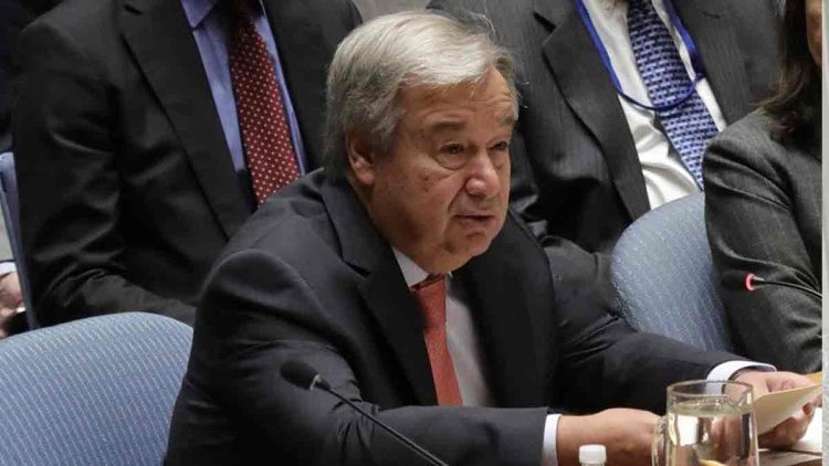 گوترز خواهان توقف فوری اعدام‌ها و آزادی زندانیان سیاسی در ایران شد