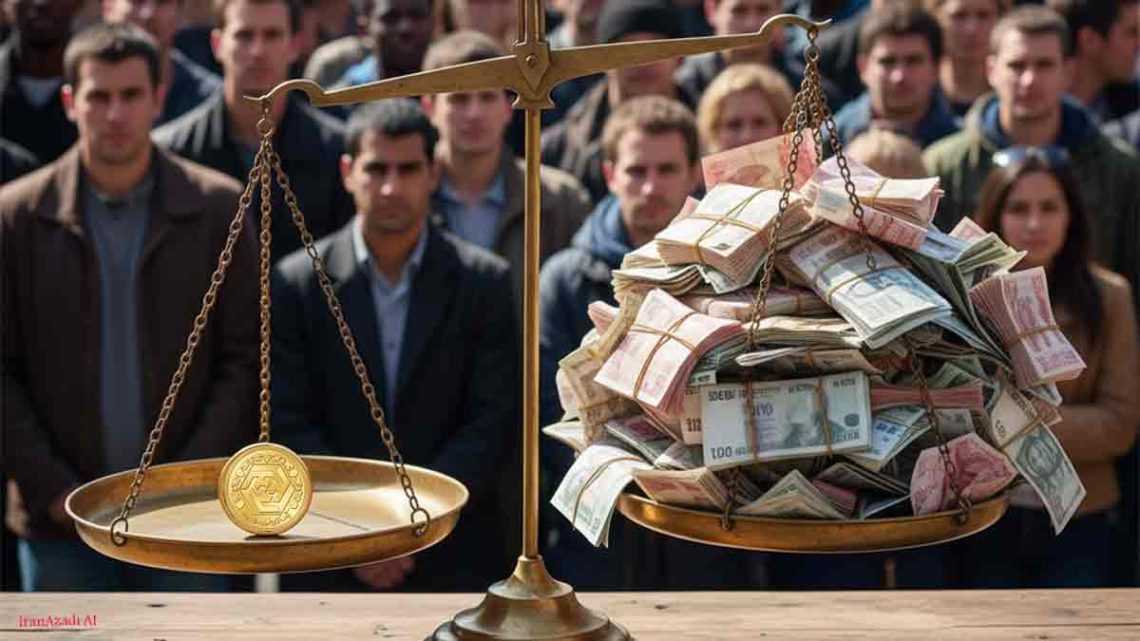 ۱۲ کیلو اسکناس، معادل ۸ گرم طلا ! سقوط ارزش پول ملی