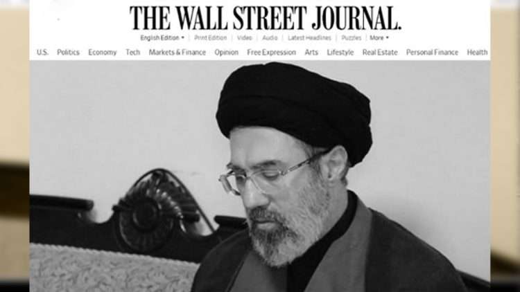 گزارش وال استریت ژونال ازغیبت معنادار مجتبی خامنه‌ٰای در میانه بحران!